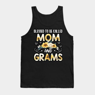 blessed to be called mom and grams Tank Top